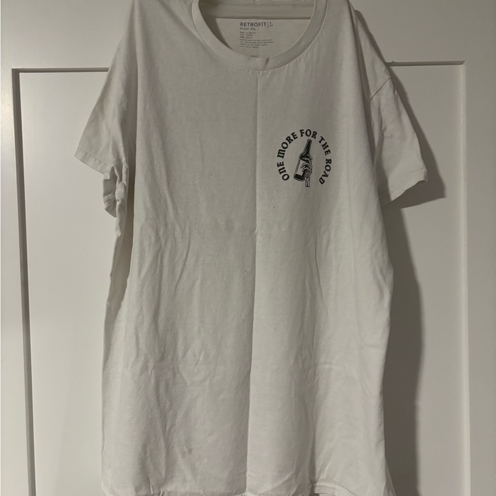 Retrofit White Short Sleeve Tee